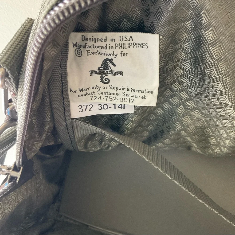 Atlantic Luggage Carry-on Travel Bag in Olive Green.